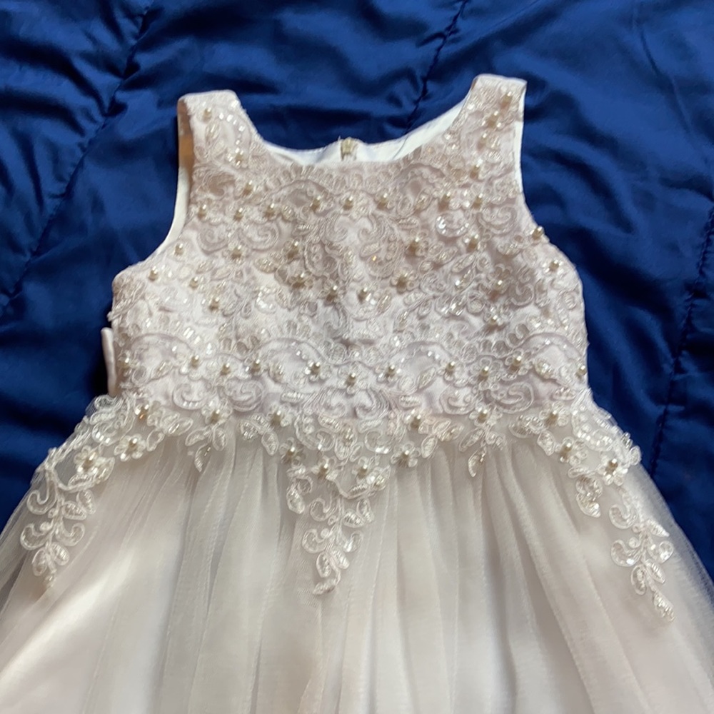 Baptism/flower girl 4t white dress